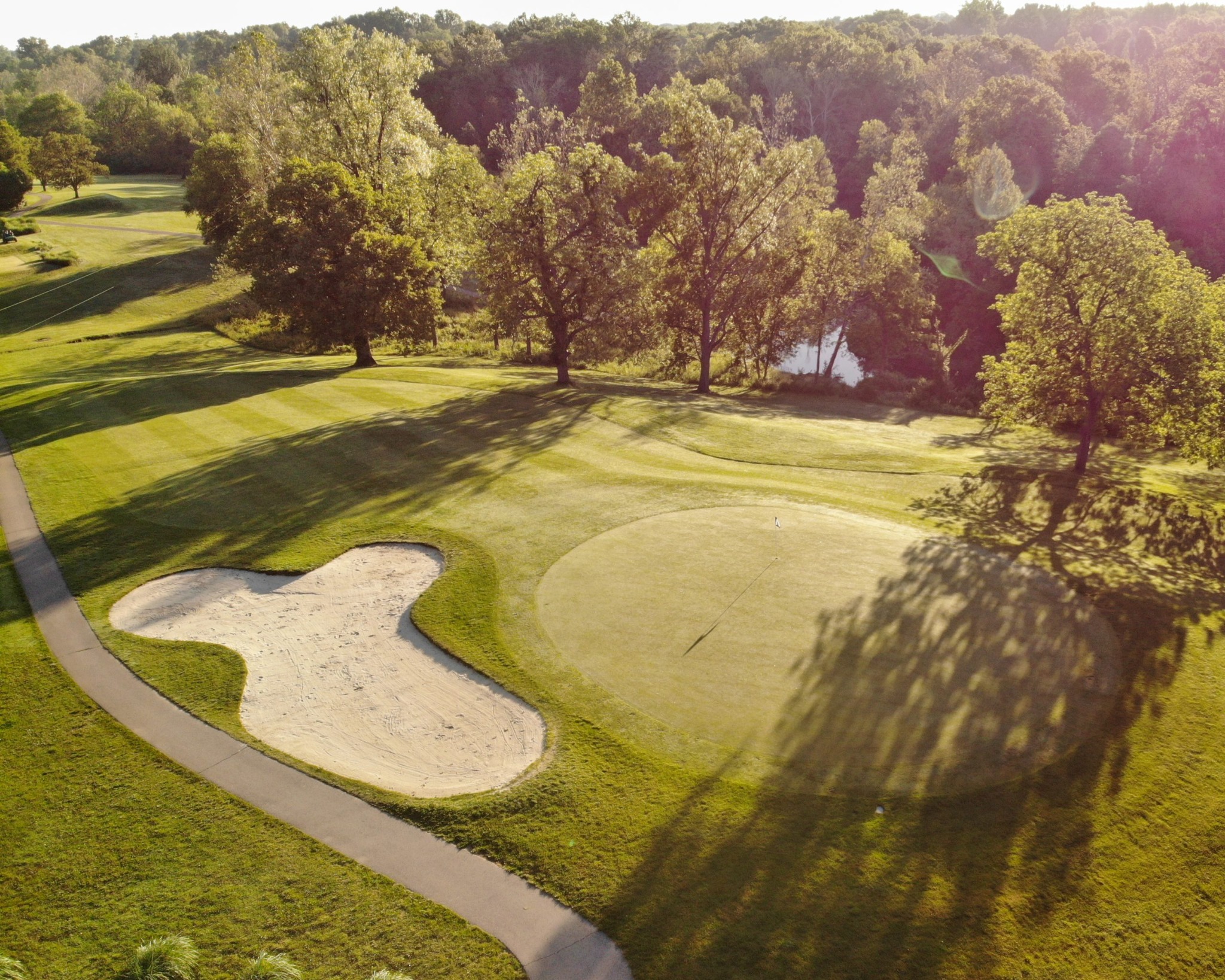 Golf course at Woodhaven Country Club
